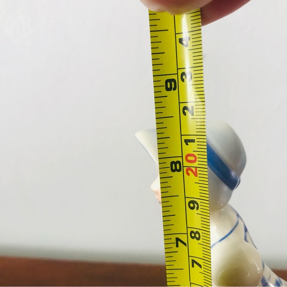 Vintage Porcelain Girl and Schnauzer/Airedale Dog Figurine, Made in Japan - Picture 9 of 10